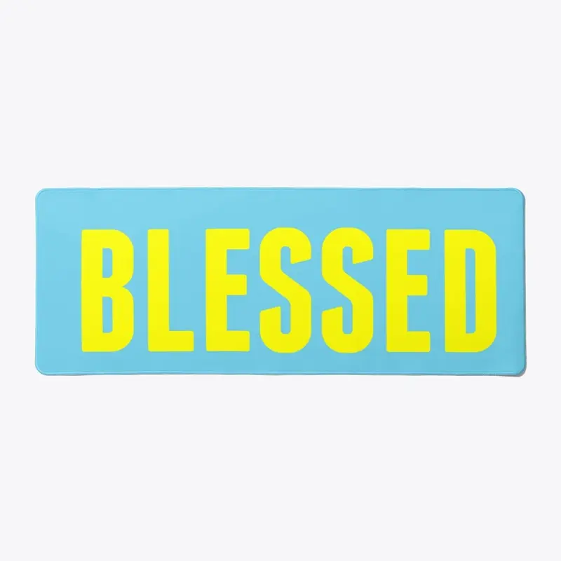 Blessed Desk Mat